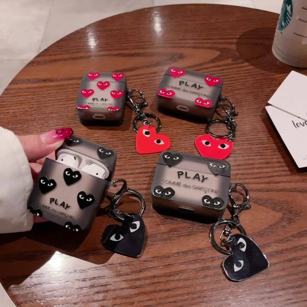 コムデギャルソン リンカン comme des garconsハイブランド AirPods4 3 pro3 2ケースストラップ airpods4カバー 耐衝撃 エアーポッズ4プロ2ケース 激安 ブランド エアーポッズ4 プロ2 3/2/1ケースブランド AirPods 4/3 Pro2/proケース メンズレディーズ