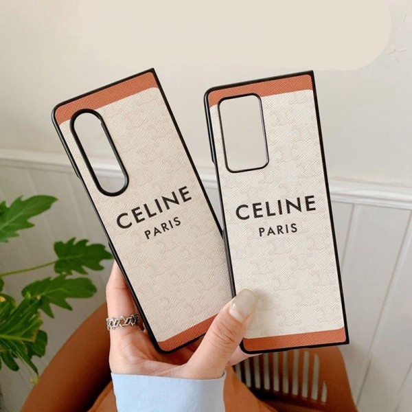 ブランドセリーヌ celine samsung galaxy z fold 4/3/2ケースハイブランド ギャラクシー z fold 4/3/2カバー激安スーパーコピー レディースメンズ激安おしゃれサムソンギャラクシー z fold 4/3/2ケース パロディ