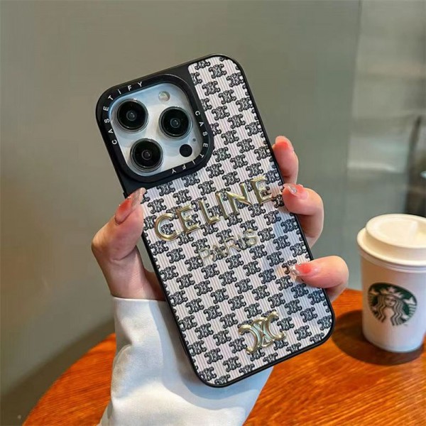 CELINE セリーヌブランドiphone 14 plus 15 pro maxケースiphone 15/14 pro/15 pro max xs/8/7 plusカバー ストラップ付 カード入れiphone 14 15 plusケースカバースタンド付き韓国風セレブ愛用 iphone 15 アイフォン 15 14 13pro maxケース ジャケットスマホケース コピー