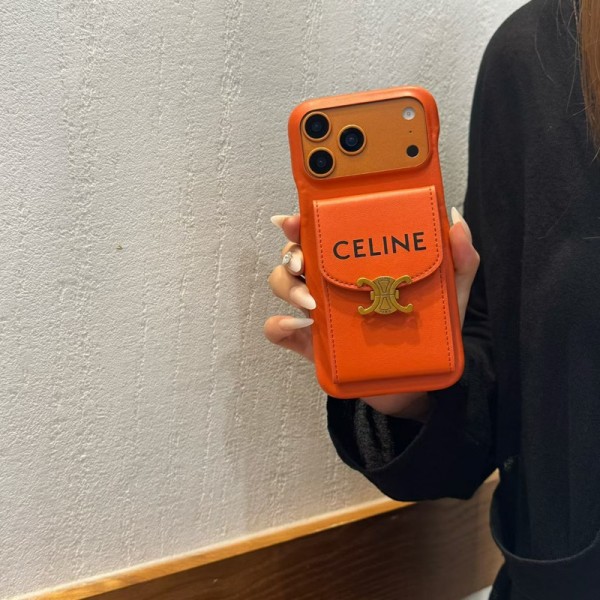 CELINE セリーヌブランドiphone 16 17 pro 15 plus 16 pro maxケースハイブランド アイフォン16 plus15 14+ 16 17pro max カバーレディースメンズ激安iphone16 17 pro air 14 15 16 plusケースカバースタンド付きiphone17 air 16 15 14/13 pro max スマホケース コピー
