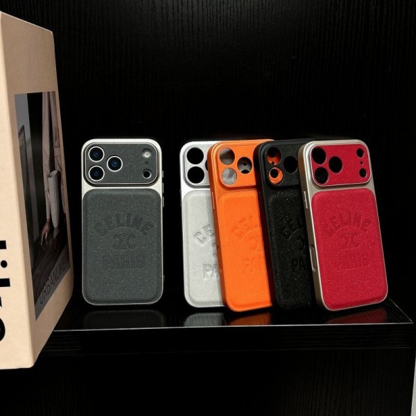 CELINE セリーヌハイブランド アイフォン16 plus15 14+ 16 17pro max カバーレディースメンズ激安iphone 17Pro/16/14 pro/15 pro max 16 plus カバー ストラップ付 カード入れ韓国風セレブ愛用 iphone 16 15 17 air アイフォン17 16 15 14 13pro maxケース ジャケットスマホケース コピーセレブ愛用全機種対応ハイブランドケース パロディ