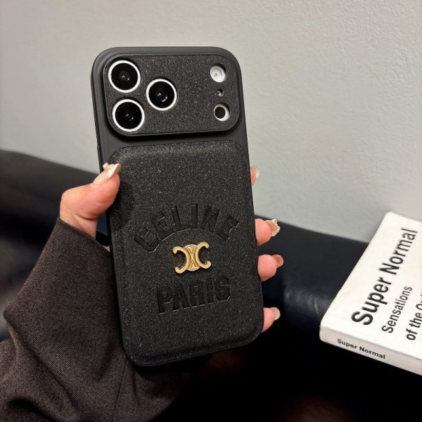 CELINE セリーヌブランドiphone 16 17 pro 15 plus 16 pro maxケース韓国風セレブ愛用 iphone 16 15 17 air アイフォン17 16 15 14 13pro maxケース ジャケットスマホケース コピーセレブ愛用全機種対応ハイブランドケース パロディiphone17 air 16 15 14/13 pro max スマホケース コピー