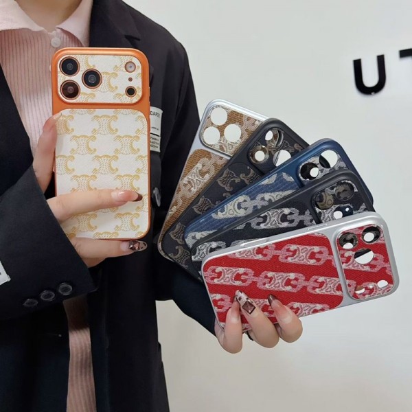 CELINE セリーヌハイブランド アイフォン16 plus15 14+ 16 17pro max カバーレディースメンズ激安iphone 17Pro/16/14 pro/15 pro max 16 plus カバー ストラップ付 カード入れ韓国風セレブ愛用 iphone 16 15 17 air アイフォン17 16 15 14 13pro maxケース ジャケットスマホケース コピーセレブ愛用全機種対応ハイブランドケース パロディ