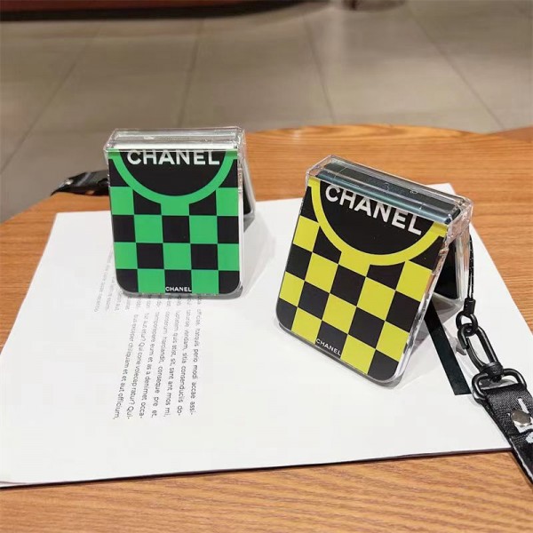 シャネルブランドgalaxy z flip 5 4 fold5 2023ケース折り畳み可Chanel ギャラクシー z fold5 4 3ケース galaxy fold5 4 3 2ケースカバースタンド付きセレブ愛用ハイブランドケース パロディ