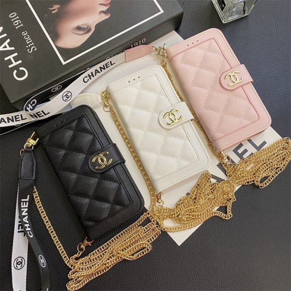 Chanel シャネルiphone 16/14 pro/15 pro max xs/8/7 plusカバー ストラップ付 カード入れiphone 14 15 16 plusケースカバースタンド付きセレブ愛用全機種対応ハイブランドケース パロディiphone16 15 14/13 pro max スマホケース コピー