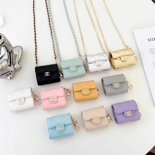 Chanel シャネルハイブランド  AirPods4 3 pro3 2ケースストラップ airpods4カバー 耐衝撃 エアーポッズ4プロ2ケース 激安 ブランド エアーポッズ4 プロ2 3/2/1ケースブランド AirPods 4/3 Pro2/proケース メンズレディーズ