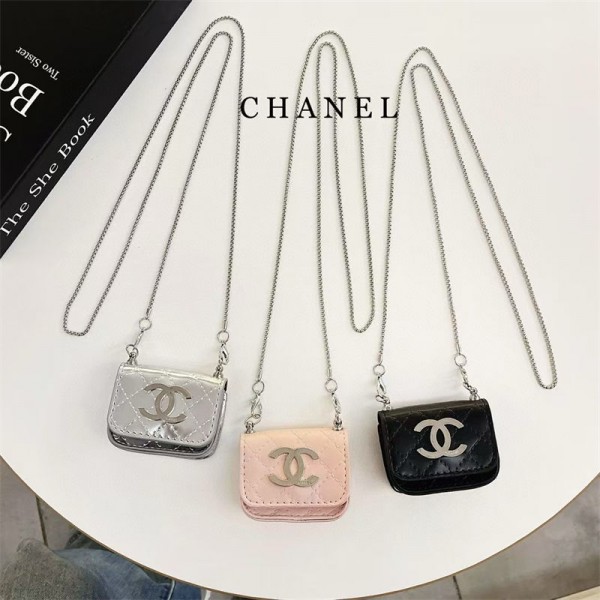 Chanel シャネルハイブランド  AirPods4 3 pro3 2ケースストラップ airpods4カバー 耐衝撃 Chanelエアーポッズ4プロ2ケース 激安 ブランドChanel エアーポッズ4 プロ2 3/2/1ケースブランド AirPods 4/3 Pro2/proケース メンズレディーズ