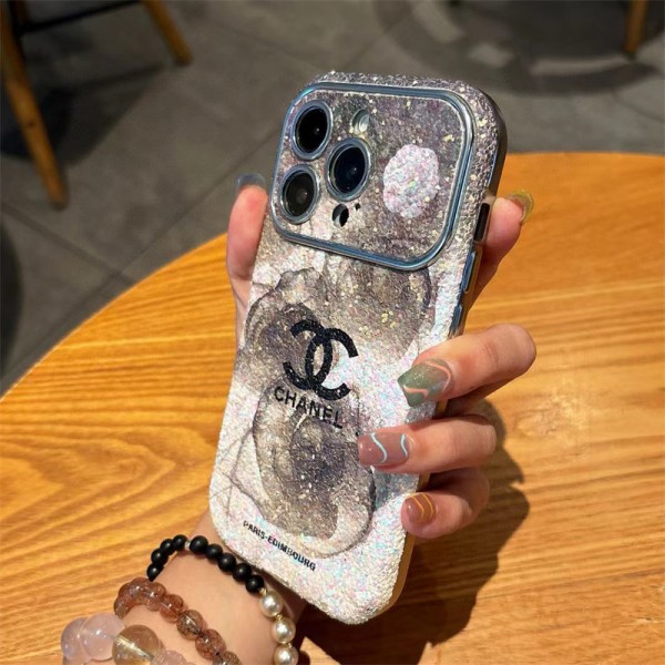 Chanel シャネルブランドiphone 16 17 pro 15 plus 16 pro maxケースおしゃれiphone 17 air 16  pro max 15 14 13 12 ケース 手帳型バッグ型iphone 17Pro/16/14 pro/15 pro max 16 plus カバー ストラップ付 カード入れiphone17 air 16 15 14/13 pro max スマホケース コピー