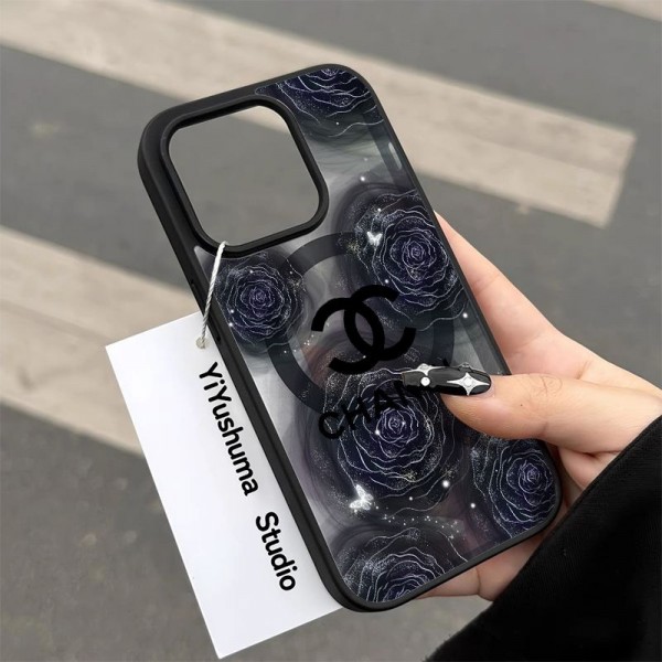 Chanel シャネルブランドiphone 16 17 pro 15 plus 16 pro maxケースハイブランド アイフォン16 plus15 14+ 16 17pro max カバーレディースメンズ激安おしゃれiphone 17 air 16  pro max 15 14 13 12 ケース 手帳型バッグ型セレブ愛用全機種対応ハイブランドケース パロディ
