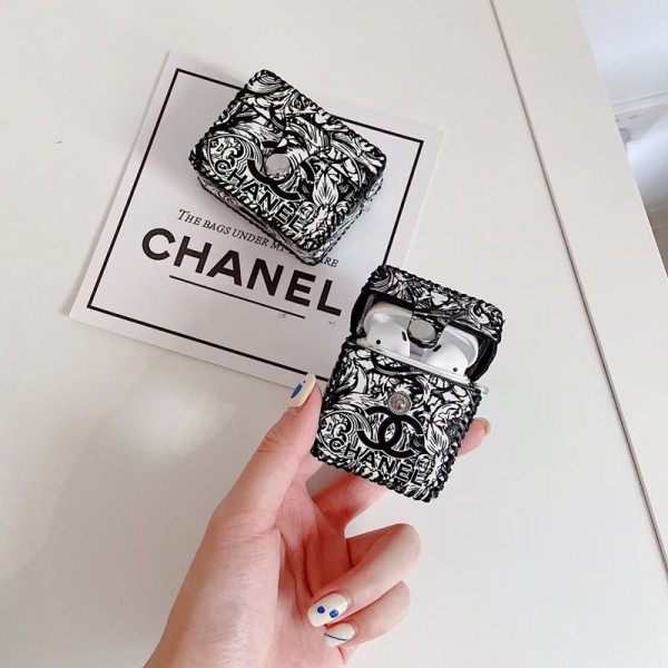 Chanel シャネルハイブランド AirPods4 3 pro3 2ケースストラップ airpods4カバー 耐衝撃 エアーポッズ4プロ2ケース 激安 ブランド エアーポッズ4 プロ2 3/2/1ケースブランド AirPods 4/3 Pro2/proケース メンズレディーズ