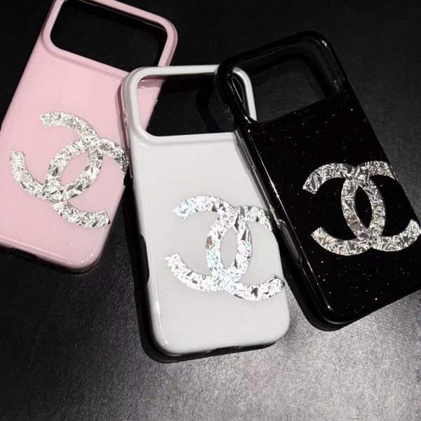 Chanel シャネルブランドiphone 18 Pro max 16 17 pro 15 plus 16 pro max 17eケースiphone 18/17Pro/16/14 pro/15 pro max 16 plus 17 17eカバー ストラップ付 カード入れiphone 18pro max/16 17 pro air 14 15 16 plus 17ケースカバースタンド付きセレブ愛用全機種対応ハイブランドケース パロディ