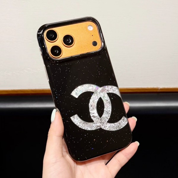 Chanel シャネルブランドiphone 18 Pro max 16 17 pro 15 plus 16 pro max 17eケースiphone 18/17Pro/16/14 pro/15 pro max 16 plus 17 17eカバー ストラップ付 カード入れiphone 18pro max/16 17 pro air 14 15 16 plus 17ケースカバースタンド付きセレブ愛用全機種対応ハイブランドケース パロディ