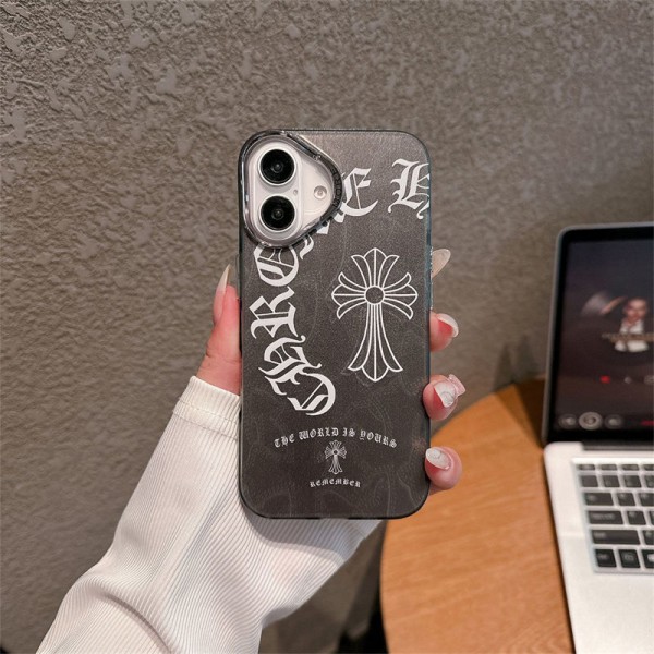 クロムハーツ Chrome Heartsおしゃれiphone 16  pro max15 14 13 12 ケース 手帳型バッグ型iphone16 pro 14 15 16 plusケースカバースタンド付き韓国風セレブ愛用 iphone 16 15 アイフォン16 15 14 13pro maxケース ジャケットスマホケース コピーセレブ愛用全機種対応ハイブランドケース パロディ