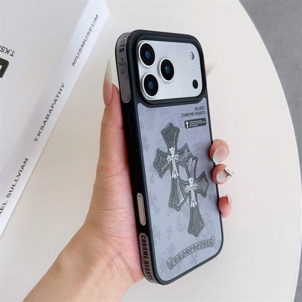 クロムハーツ Chrome Heartsハイブランド アイフォン16 plus15 14+ 16 17pro max カバーレディースメンズ激安おしゃれiphone 17 air 16  pro max 15 14 13 12 ケース 手帳型バッグ型韓国風セレブ愛用 iphone 16 15 17 air アイフォン17 16 15 14 13pro maxケース ジャケットスマホケース コピーセレブ愛用全機種対応ハイブランドケース パロディ