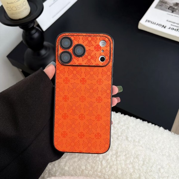 クロムハーツ Chrome Hearts iphone 17Pro/16/14 pro/15 pro max 16 plus カバー ストラップ付 カード入れiphone16 17 pro air 14 15 16 plusケースカバースタンド付き韓国風セレブ愛用 iphone 16 15 17 air アイフォン17 16 15 14 13pro maxケース ジャケットスマホケース コピーiphone17 air 16 15 14/13 pro max スマホケース コピー