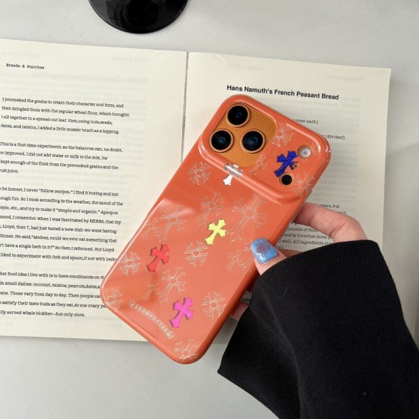 クロムハーツ Chrome Heartsブランドiphone 16 17 pro 15 plus 16 pro maxケースおしゃれiphone 17 air 16  pro max 15 14 13 12 ケース 手帳型バッグ型iphone16 17 pro air 14 15 16 plusケースカバースタンド付きセレブ愛用全機種対応ハイブランドケース パロディ