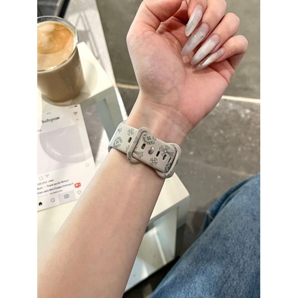 クロムハーツ Chrome Heartsアップルウォッチ11 10 9 Ultra2 49mmバンドアップルウォッチ10 9バンドベルトアップルウォッチultra3/7/8/9 10ベルトアップルウォッチ10/9/8/7/6/Se2 2025 バンド 38/40/41/42/44/45/46/49cm 女性