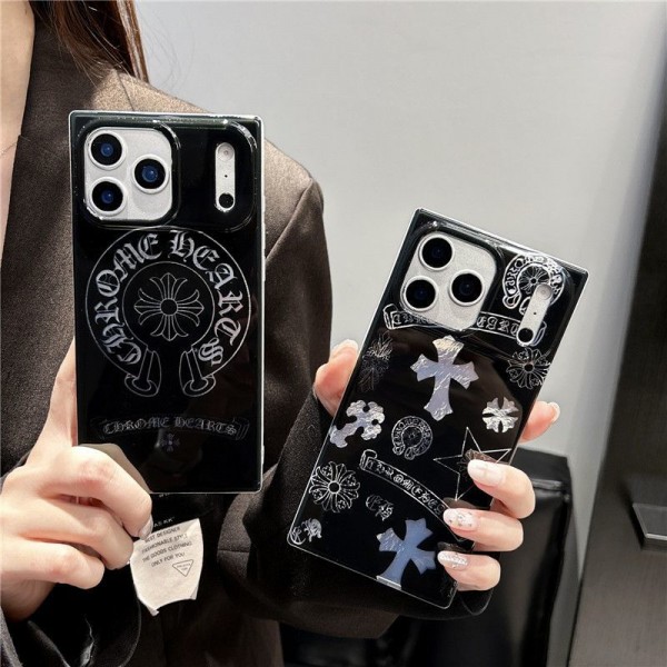 クロムハーツ Chrome Heartsブランドiphone 16 17 pro 15 plus 16 pro maxケースハイブランド アイフォン16 plus15 14+ 16 17pro max カバーレディースメンズ激安iphone16 17 pro air 14 15 16 plusケースカバースタンド付きiphone17 air 16 15 14/13 pro max スマホケース コピー