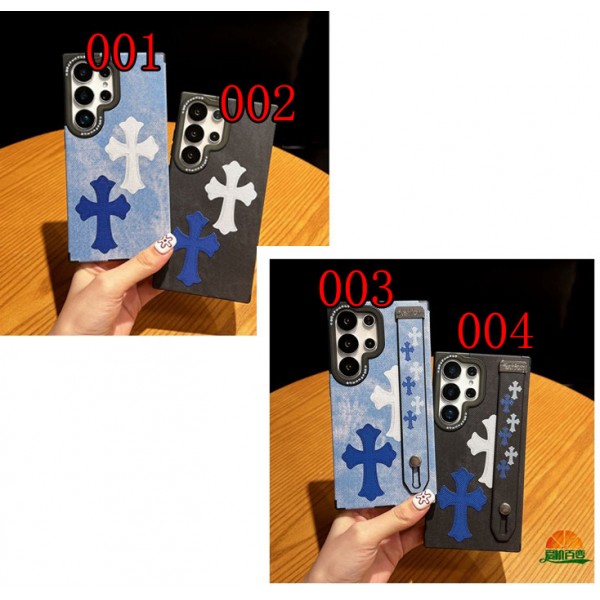 クロムハーツ Chrome Heartsブランドgalaxy s26plus s24 s25 ultraケースハイブランド アイフォン17air 16  pro max 15 ギャラクシー s24 ultra s26 s25plus レディースメンズ激安samsung s25+ s24 plus s26 s23 ultraカバースタンド付き韓国風セレブ愛用 ギャラクシーs26 s24 s23 ultra s25 アイフォン16 15 14 17pro max airケース 