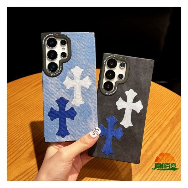 クロムハーツ Chrome Heartsブランドgalaxy s26plus s24 s25 ultraケースハイブランド アイフォン17air 16  pro max 15 ギャラクシー s24 ultra s26 s25plus レディースメンズ激安samsung s25+ s24 plus s26 s23 ultraカバースタンド付き韓国風セレブ愛用 ギャラクシーs26 s24 s23 ultra s25 アイフォン16 15 14 17pro max airケース 