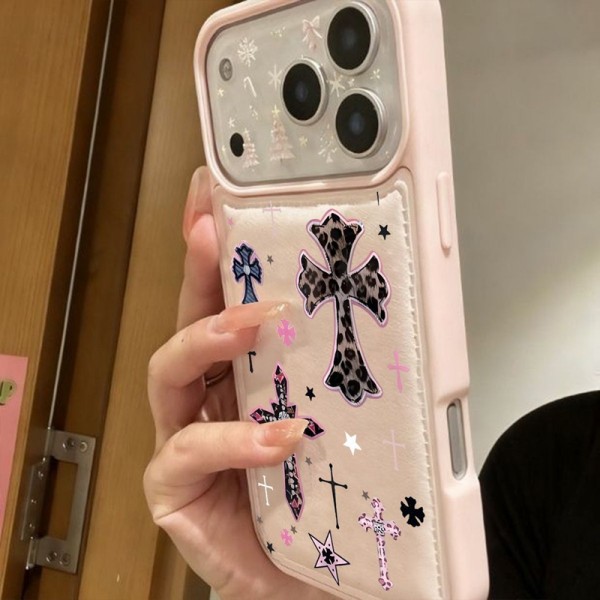 クロムハーツ Chrome Heartsブランドiphone 16 17 pro 15 plus 16 pro maxケースハイブランド アイフォン16 plus15 14+ 16 17pro max カバーレディースメンズ激安セレブ愛用全機種対応ハイブランドケース パロディiphone17 air 16 15 14/13 pro max スマホケース コピー