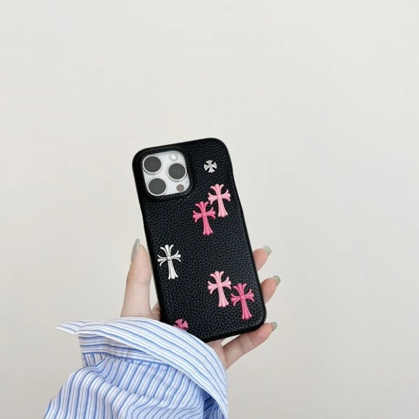 クロムハーツ Chrome Heartsハイブランド アイフォン16 plus15 14+ 16 17pro max カバーレディースメンズ激安おしゃれiphone 17 air 16  pro max 15 14 13 12 ケース 手帳型バッグ型セレブ愛用全機種対応ハイブランドケース パロディiphone17 air 16 15 14/13 pro max スマホケース コピー