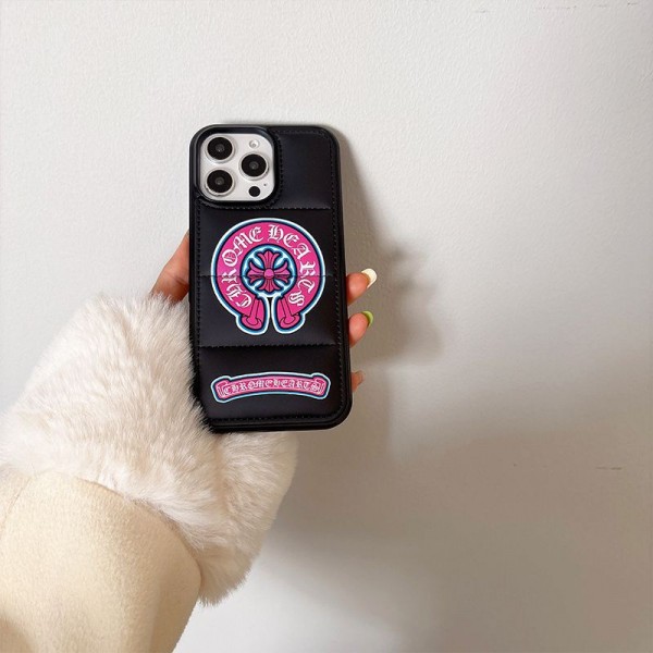 クロムハーツ Chrome Heartsブランドiphone 16 17 pro 15 plus 16 pro maxケースiphone 17Pro/16/14 pro/15 pro max 16 plus カバー ストラップ付 カード入れ韓国風セレブ愛用 iphone 16 15 17 air アイフォン17 16 15 14 13pro maxケース ジャケットスマホケース コピーセレブ愛用全機種対応ハイブランドケース パロディ