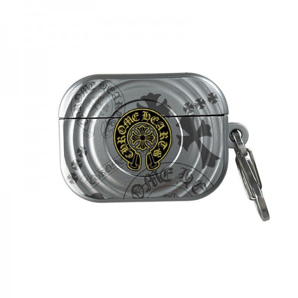 クロムハーツ Chrome Heartsハイブランド AirPods4 3 pro3 2ケースストラップ airpods4カバー 耐衝撃 エアーポッズ4プロ2ケース 激安 ブランド エアーポッズ4 プロ2 3/2/1ケースブランド AirPods 4/3 Pro2/proケース メンズレディーズ