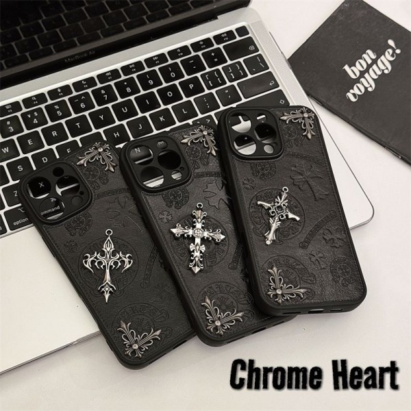クロムハーツ Chrome Heartsハイブランド アイフォン16 plus15 14+ 16 17pro max カバーレディースメンズ激安おしゃれiphone 17 air 16  pro max 15 14 13 12 ケース 手帳型バッグ型iphone16 17 pro air 14 15 16 plusケースカバースタンド付きセレブ愛用全機種対応ハイブランドケース パロディ