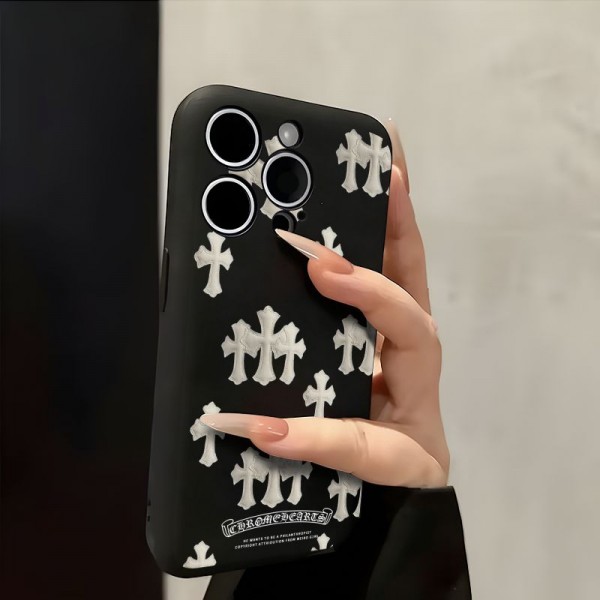 クロムハーツ Chrome Hearts iphone 17Pro/16/14 pro/15 pro max 16 plus カバー ストラップ付 カード入れiphone16 17 pro air 14 15 16 plusケースカバースタンド付き韓国風セレブ愛用 iphone 16 15 17 air アイフォン17 16 15 14 13pro maxケース ジャケットスマホケース コピーiphone17 air 16 15 14/13 pro max スマホケース コピー