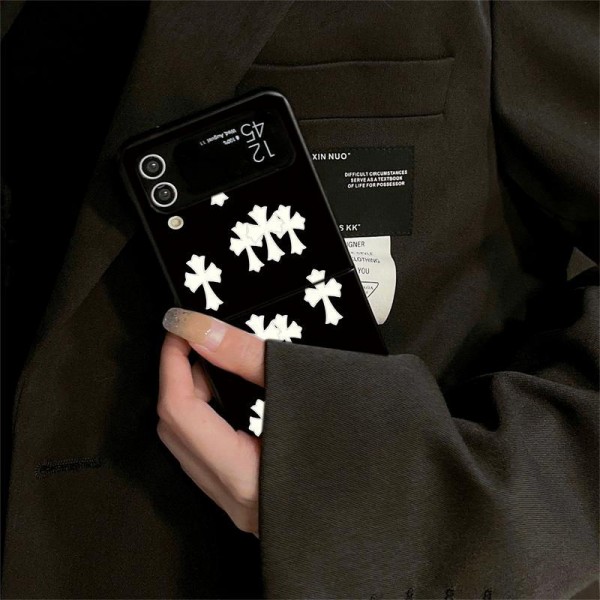 クロムハーツ Chrome Hearts折り畳み可ギャラクシー z flip 7 6 5 4 3ケース 革製韓国風セレブ愛用 galaxy z flip 7 6 5 4 3ケース ジャケットスマホケース コピーセレブ愛用全機種対応ハイブランドケース パロディgalaxy z fold 7 6 5 4 3スマホケース コピー