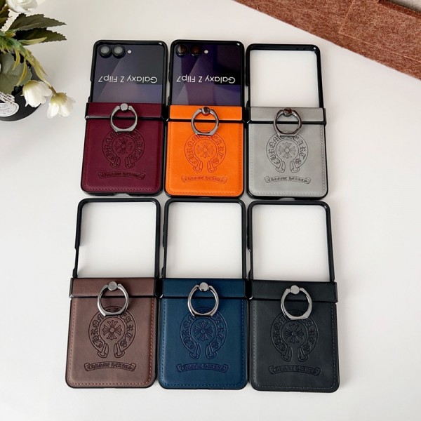 クロムハーツ Chrome Heartsブランドgalaxy z flip 7 6 5 4 2025ケースハイブランド サムソン galaxy z flip 1/2/3/4/5 6 カバーケースレディースメンズ激安折り畳み可ギャラクシー z fold 7 6 5 4 3ケース 革製galaxy fold 7 6 5 4 3 2ケースカバースタンド付き