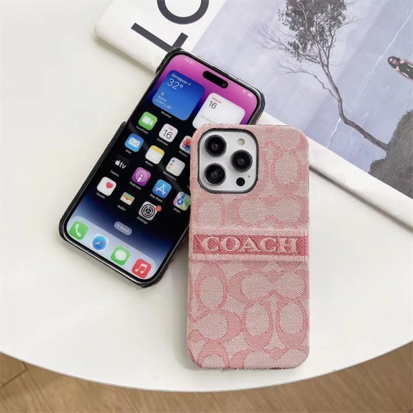 Coach コーチブランドiphone 16 14 plus 15 pro maxケースハイブランド アイフォン16 15 14+ 13 pro max レディースメンズ激安iphone 16/14 pro/15 pro max xs/8/7 plusカバー ストラップ付 カード入れ韓国風セレブ愛用 iphone 16 15 アイフォン 15 14 13pro maxケース ジャケットスマホケース コピー