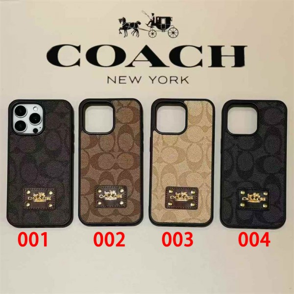 Coach コーチハイブランド アイフォン16 plus15 14+ 16 17pro max カバーレディースメンズ激安韓国風セレブ愛用 iphone 16 15 17 air アイフォン17 16 15 14 13pro maxケース ジャケットスマホケース コピーセレブ愛用全機種対応ハイブランドケース パロディiphone17 air 16 15 14/13 pro max スマホケース コピー