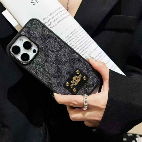 Coach コーチハイブランド アイフォン16 plus15 14+ 16 17pro max カバーレディースメンズ激安韓国風セレブ愛用 iphone 16 15 17 air アイフォン17 16 15 14 13pro maxケース ジャケットスマホケース コピーセレブ愛用全機種対応ハイブランドケース パロディiphone17 air 16 15 14/13 pro max スマホケース コピー