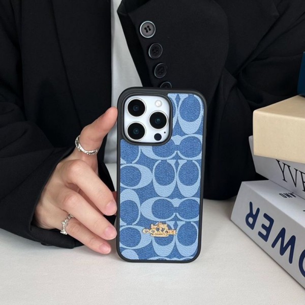 Coach コーチブランドiphone 16 17 pro 15 plus 16 pro maxケースiphone16 17 pro air 14 15 16 plusケースカバースタンド付き韓国風セレブ愛用 iphone 16 15 17 air アイフォン17 16 15 14 13pro maxケース ジャケットスマホケース コピーセレブ愛用全機種対応ハイブランドケース パロディ