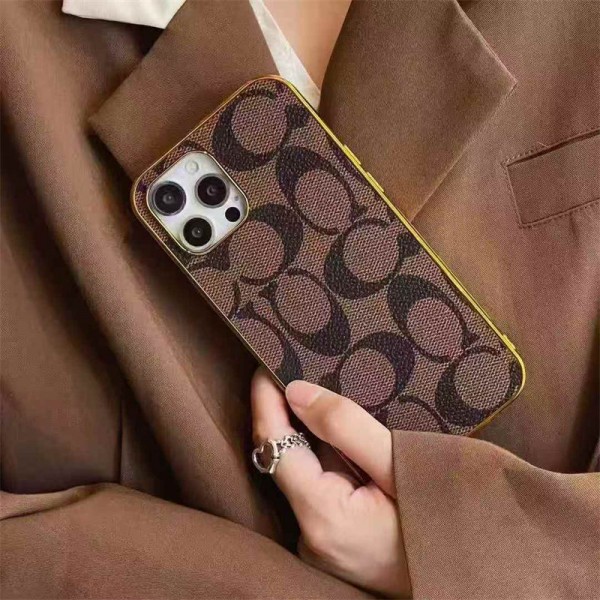Coach コーチブランドiphone 16 17 pro 15 plus 16 pro maxケースハイブランド アイフォン16 plus15 14+ 16 17pro max カバーレディースメンズ激安おしゃれiphone 17 air 16  pro max 15 14 13 12 ケース 手帳型バッグ型iphone16 17 pro air 14 15 16 plusケースカバースタンド付き