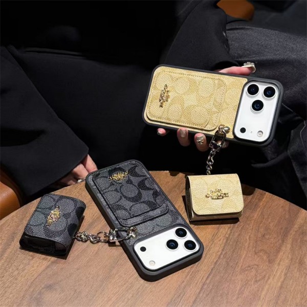 Coach コーチハイブランド アイフォン16 plus15 14+ 16 17pro max カバーレディースメンズ激安iphone 17Pro/16/14 pro/15 pro max 16 plus カバー ストラップ付 カード入れiphone16 17 pro air 14 15 16 plusケースカバースタンド付き韓国風セレブ愛用 iphone 16 15 17 air アイフォン17 16 15 14 13pro maxケース ジャケットスマホケース コピー