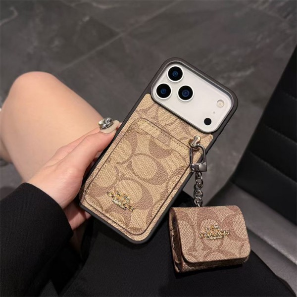 Coach コーチハイブランド アイフォン16 plus15 14+ 16 17pro max カバーレディースメンズ激安iphone 17Pro/16/14 pro/15 pro max 16 plus カバー ストラップ付 カード入れiphone16 17 pro air 14 15 16 plusケースカバースタンド付き韓国風セレブ愛用 iphone 16 15 17 air アイフォン17 16 15 14 13pro maxケース ジャケットスマホケース コピー