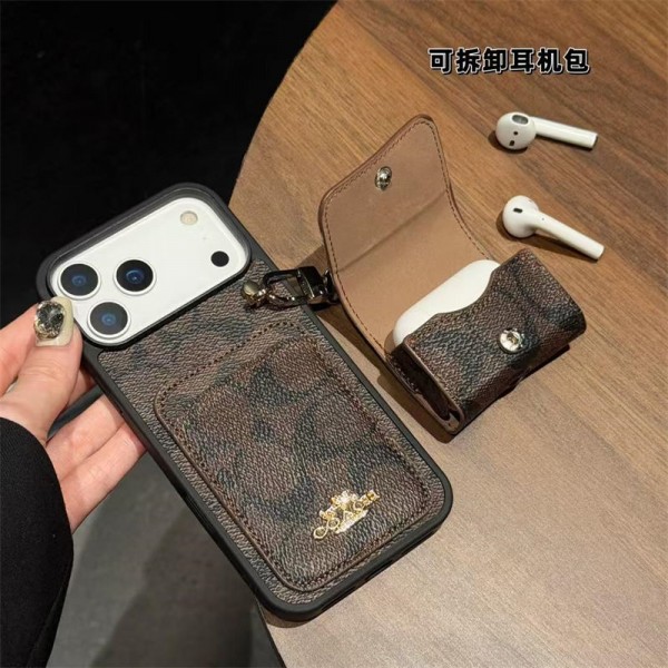 Coach コーチハイブランド アイフォン16 plus15 14+ 16 17pro max カバーレディースメンズ激安iphone 17Pro/16/14 pro/15 pro max 16 plus カバー ストラップ付 カード入れiphone16 17 pro air 14 15 16 plusケースカバースタンド付き韓国風セレブ愛用 iphone 16 15 17 air アイフォン17 16 15 14 13pro maxケース ジャケットスマホケース コピー