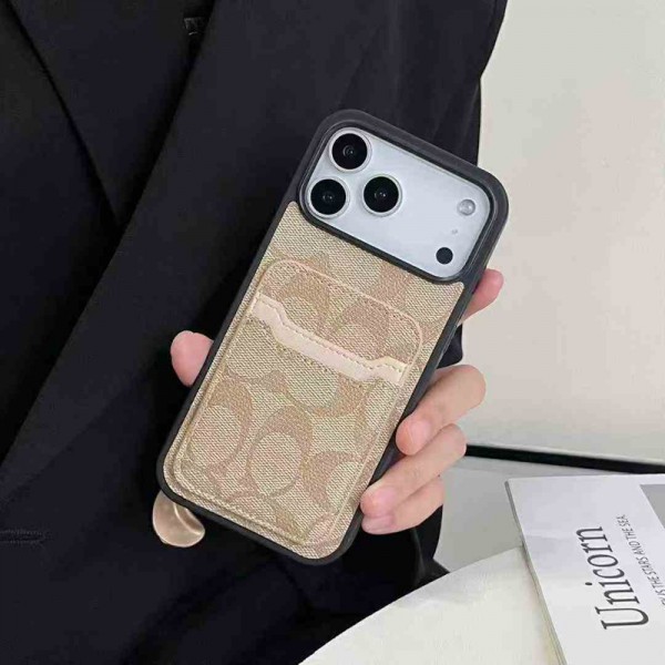 Coach コーチブランドgalaxy s24 s25 ultraケースiphone17pro max/16 15/14 pro galaxy s24 ultra s24 plusカバー ストラップ付 カード入れ韓国風セレブ愛用 ギャラクシー s24 s23 ultra s25 アイフォン16 15 14 17pro max airケース ジャケットスマホケース コピーgalaxy s25 s24 s23 ultra plus s22スマホケース コピー