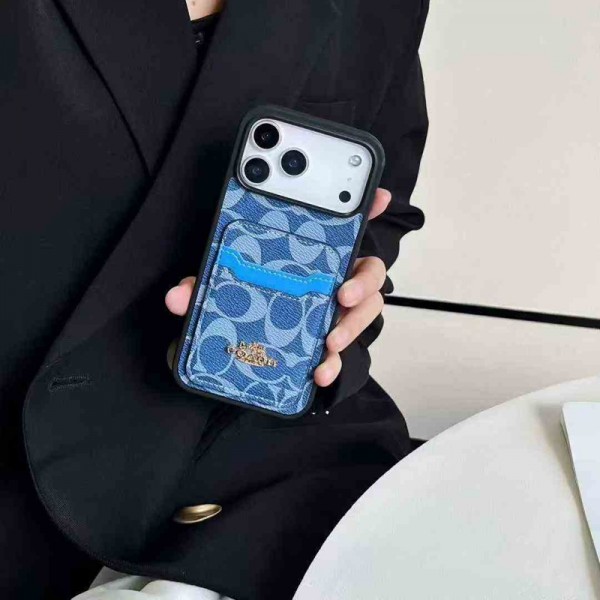 Coach コーチブランドgalaxy s24 s25 ultraケースおしゃれgalaxy s25+ s24 s23 s22 s21 plus ultra サムソンs24 s25 ultraケース 手帳型バッグ型iphone17pro max/16 15/14 pro galaxy s24 ultra s24 plusカバー ストラップ付 カード入れ韓国風セレブ愛用 ギャラクシー s24 s23 ultra s25 アイフォン16 15 14 17pro max airケース