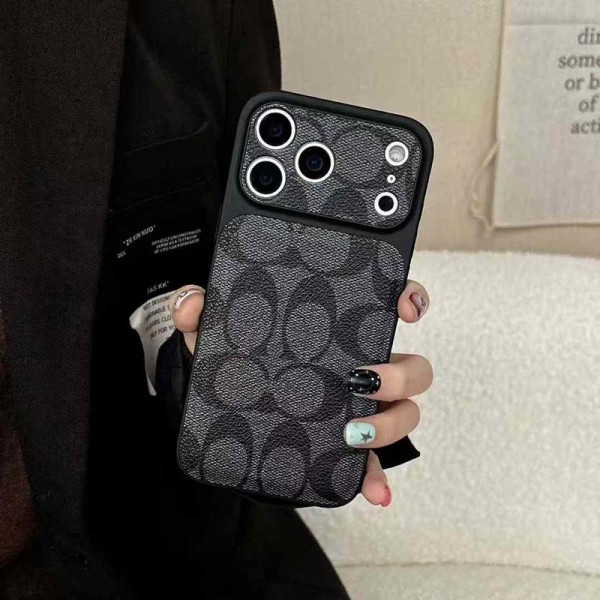 Coach コーチiphone 17Pro/16/14 pro/15 pro max 16 plus カバー ストラップ付 カード入れiphone16 17 pro air 14 15 16 plusケースカバースタンド付き韓国風セレブ愛用 iphone 16 15 17 air アイフォン17 16 15 14 13pro maxケース ジャケットスマホケース コピーiphone17 air 16 15 14/13 pro max スマホケース コピー
