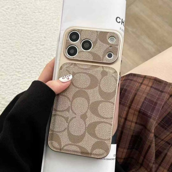 Coach コーチiphone 17Pro/16/14 pro/15 pro max 16 plus カバー ストラップ付 カード入れiphone16 17 pro air 14 15 16 plusケースカバースタンド付き韓国風セレブ愛用 iphone 16 15 17 air アイフォン17 16 15 14 13pro maxケース ジャケットスマホケース コピーiphone17 air 16 15 14/13 pro max スマホケース コピー