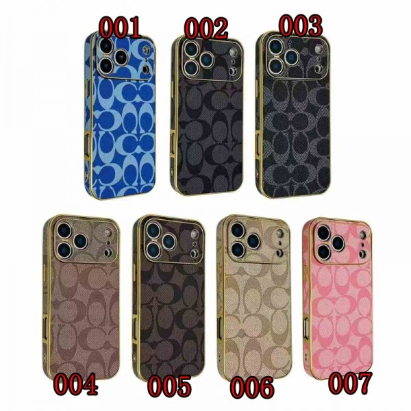 Coach コーチおしゃれiphone 17 air 16  pro max 15 14 13 12 17eケース iphone 17Pro/16/14 pro/15 pro max 16 plus 17 17eカバー ストラップ付 カード入れiphone16 17 pro air 14 15 16 plus 17ケースカバースタンド付き韓国風セレブ愛用 iphone 17e 16 15 17 air アイフォン17 16 15 14 13pro maxケース ジャケットスマホケース コピー