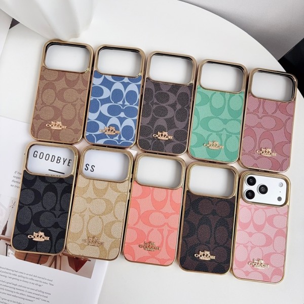 Coach コーチハイブランド アイフォンair 16 plus 15 14+ 16 17pro max カバーレディースメンズ激安おしゃれiphone 17 air 16  pro max 15 14 13 12 17eケース 手帳型バッグ型セレブ愛用全機種対応ハイブランドケース パロディiphone17 air 16 15 14/13 pro max 17スマホケース コピー