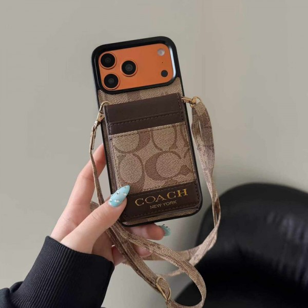 Coach コーチハイブランド アイフォン18pro air 16 plus 15 14+ 16 17pro max カバーレディースメンズ激安おしゃれiphone 18 17 air 16  pro max 15 14 13 12 17eケース 手帳型バッグ型iphone 18/17Pro/16/14 pro/15 pro max 16 plus 17 17eカバー ストラップ付 カード入れiphone 18pro 17 air 16 15 14/13 pro max 17スマホケース コピー