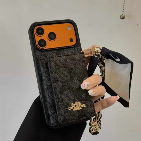 Coach コーチブランドiphone 16 17 pro 15 plus 16 pro max 17eケースおしゃれiphone 17 air 16  pro max 15 14 13 12 17eケース 手帳型バッグ型iphone 17Pro/16/14 pro/15 pro max 16 plus 17 17eカバー ストラップ付 カード入れiphone16 17 pro air 14 15 16 plus 17ケースカバースタンド付き