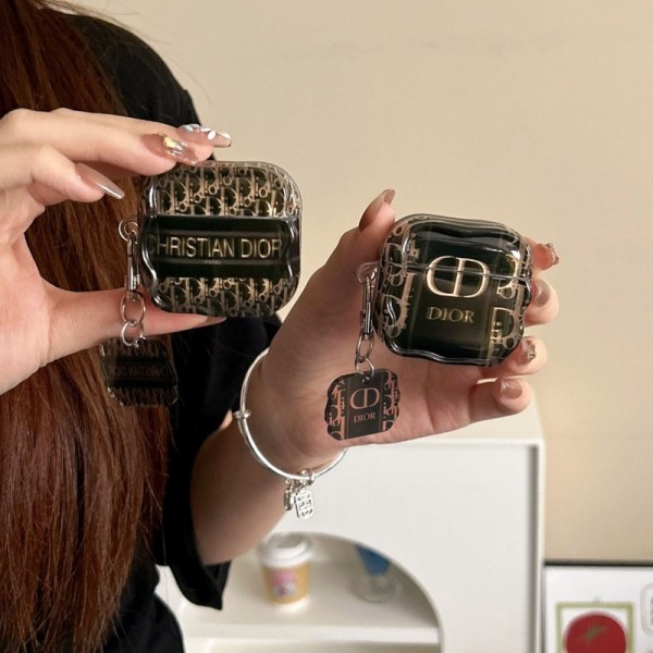 Dior ディオールハイブランド AirPods4 3 pro3 2ケースストラップ airpods4カバー 耐衝撃 エアーポッズ4プロ2ケース 激安 ブランド エアーポッズ4 プロ2 3/2/1ケースブランド AirPods 4/3 Pro2/proケース メンズレディーズ
