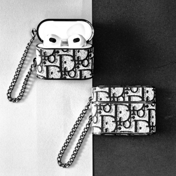 Dior ディオールハイブランド AirPods4 3 pro3 2ケースストラップ airpods4カバー 耐衝撃 エアーポッズ4プロ2ケース 激安 ブランド エアーポッズ4 プロ2 3/2/1ケースブランド AirPods 4/3 Pro2/proケース メンズレディーズ